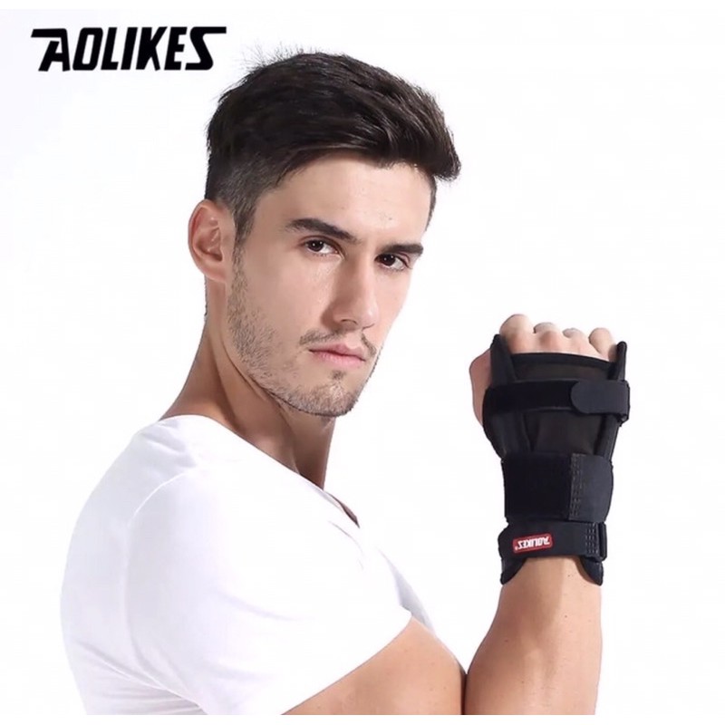 1680 AOLIKES WRIST RECOVERY WRAP SUPPORT BAND STRAP SARUNG TANGAN