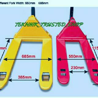 Truck hand pallet/ hand lift 3 ton BQ2 | Shopee Indonesia