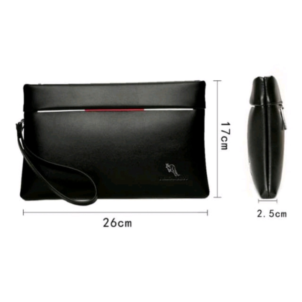 Clutch Model Roma / Tas tangan Handbag Dompet Pria dan Wanita