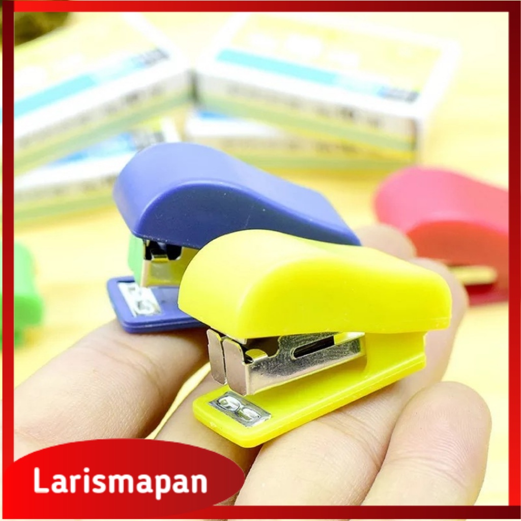 

Staples Stapler Mini Kecil Unik Lucu Bonus isi