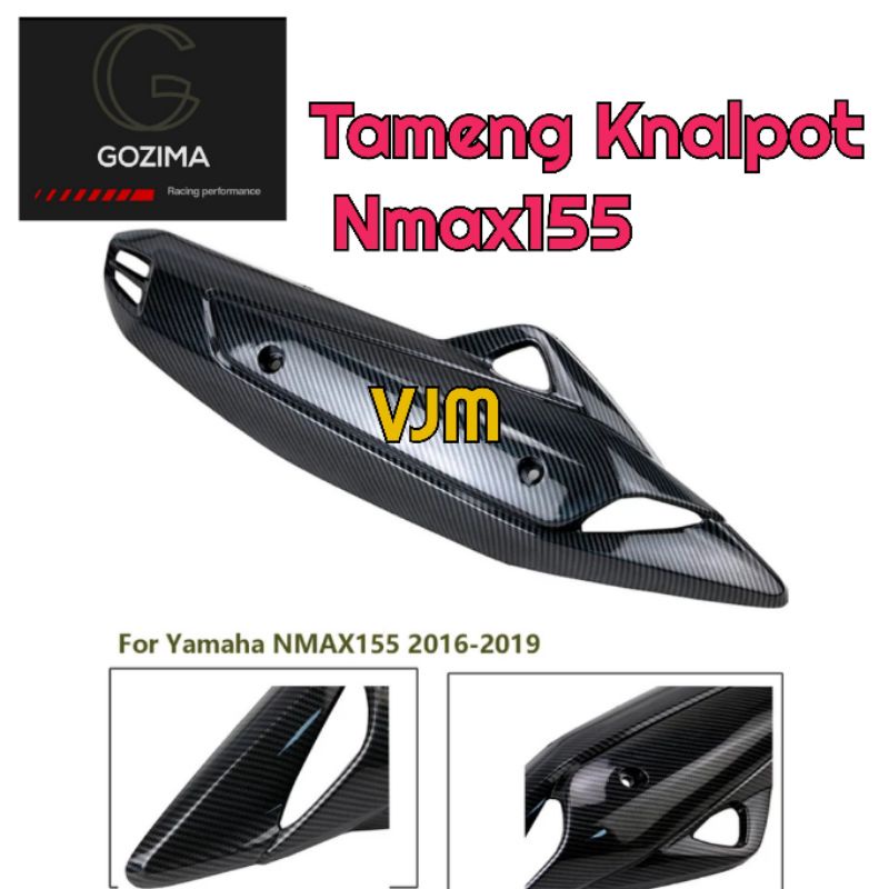 Cover Tutup Tameng Carbon Knalpot Nmax Nmax155 Gozima