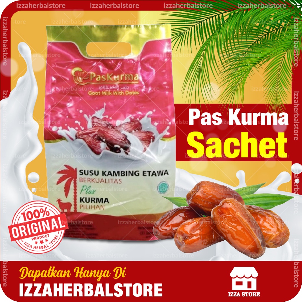 Pas Kurma Sachet Susu Kambing Etawa Bubuk Susu Kambing Etawaku Susu Kambing Etawa Original Dari Bpom