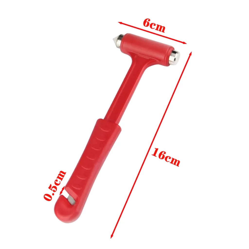 Alat Pemecah Kaca Mobil Darurat / Emergency Car Safety Hammer