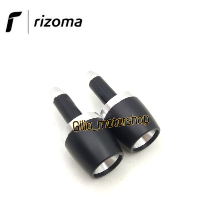 Jalu Stang Rizoma MA532 Handgrip Caps Bar End Stabilizer Jalu Stang Bandul Full Cnc Universal