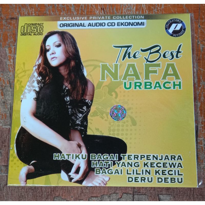 Kaset CD Audio original lagu The best Nafa Urbach
