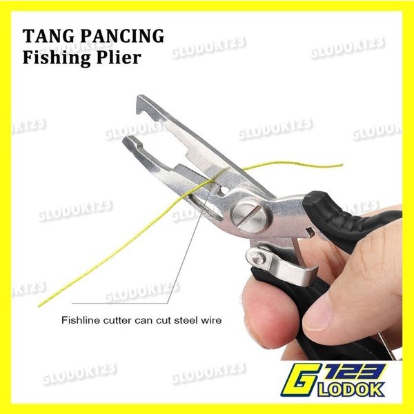 Tang Kail Pancing Ikan Potong Senar Fishing Plier Hook Stainless Steel