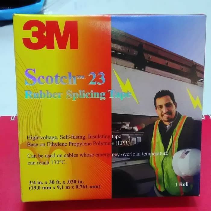 

3M SCOTCH,23. RUBBER SPLICING TAPE.