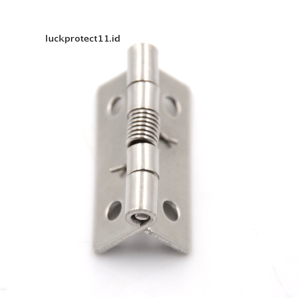 // Hg &amp; ID// Engsel Pintu Tarik Spring Sudut Penutup Sendiri Stainless Steel Panjang 2inch