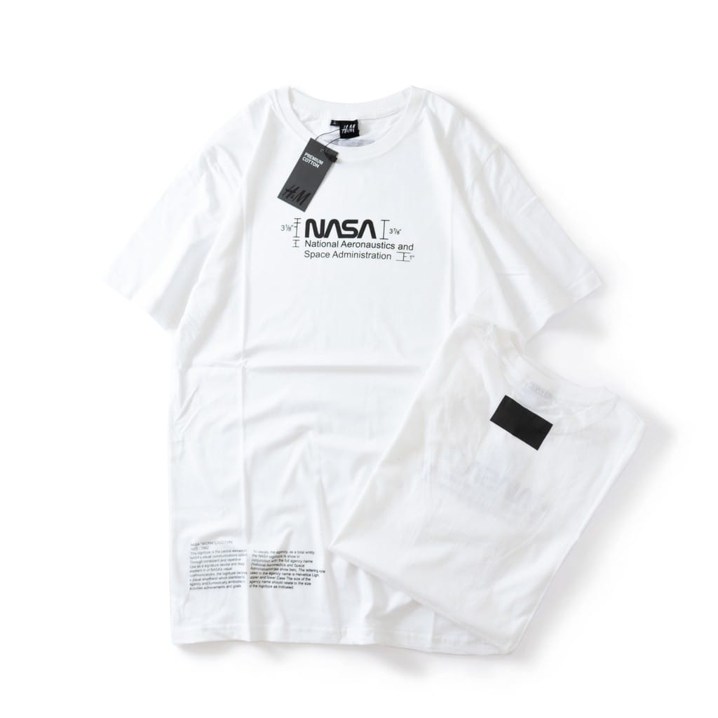 KAOS SURFING NASA H&M ORIGINAL PRIA BAJU UNIQLO DISTRO