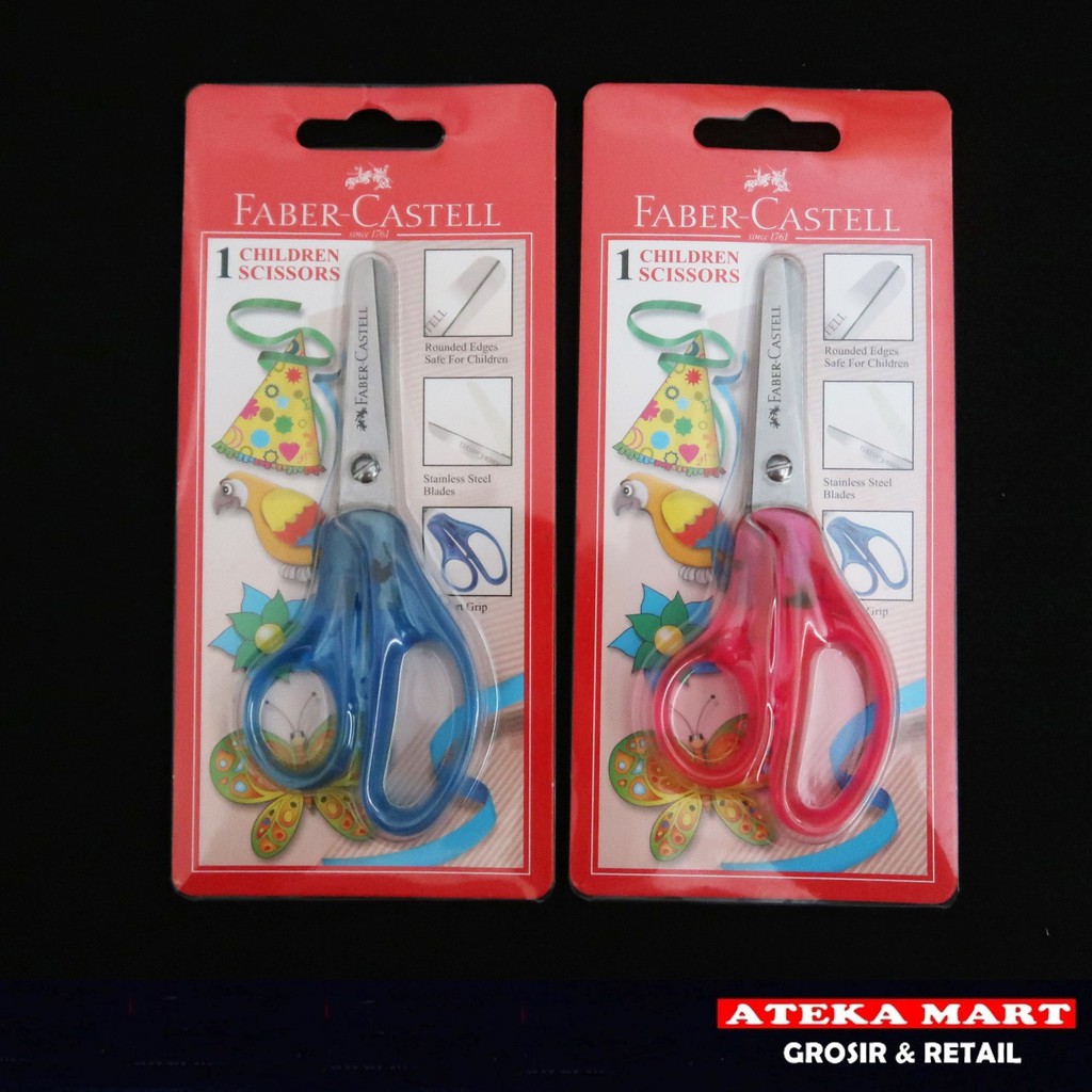 

FABER CASTELL GUNTING ANAK / CHILDREN SCISSSOR