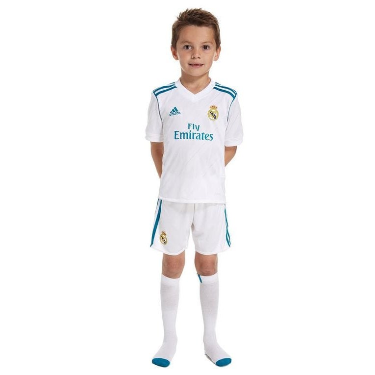 Jersey Baju bola Anak / Kids REAL MADRID HOME NEW - GRADE ORI