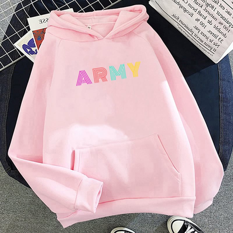 BTS ARMY line Sweater Hoodie II Jumper hoodie BTS ARMY line II SIZE M-XL ( Pria &amp; Wanita )