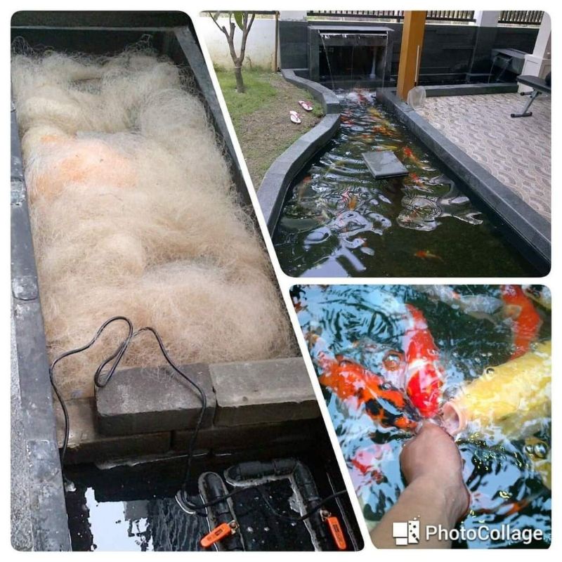 Jaring Bekas Nelayan 250gr Media Filter Pengganti Japmat