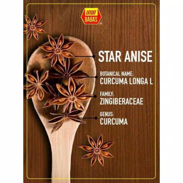 

PEKAK /BUNGA LAWANG / STAR ANISE / ADAS BINTANG 50 g