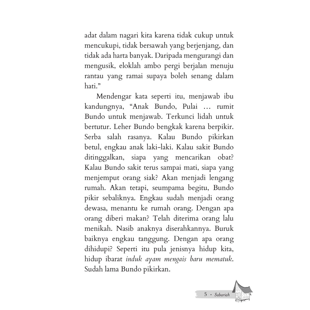 Buku Sabariah - Buya Hamka - Gema Insani 100% Original