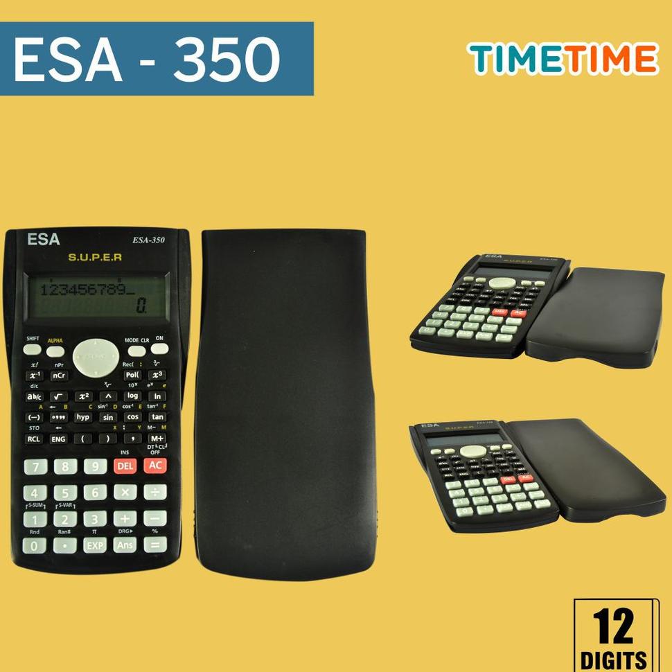 

Best Seller Kalkulator Scientific MURAH FREE BATERAI Calculator 350 AWET BAGUS Serbuuu