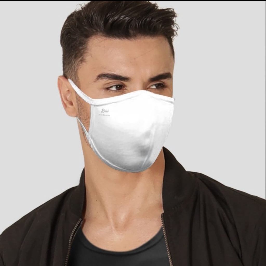Masker RIDER 2ply Anti Air, Bacteria, dan Virus ORIGINAL kain Cotton