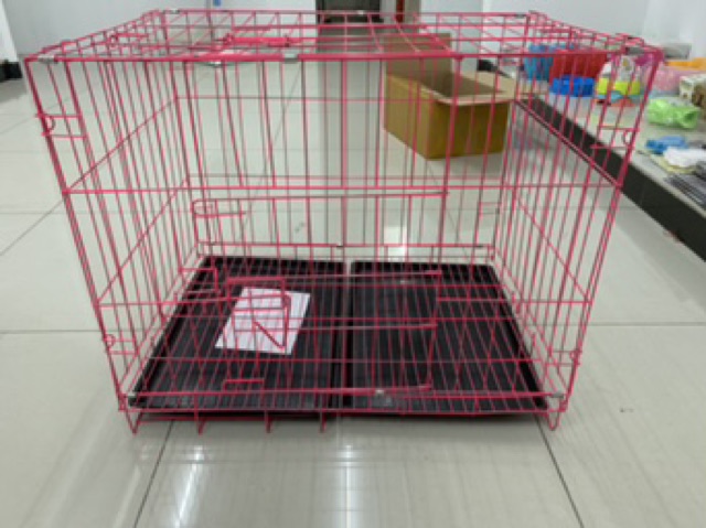 Kandang Besi Lipat Ukuran 70 x 50 x 60 Untuk Anjing dan Kucing-6
