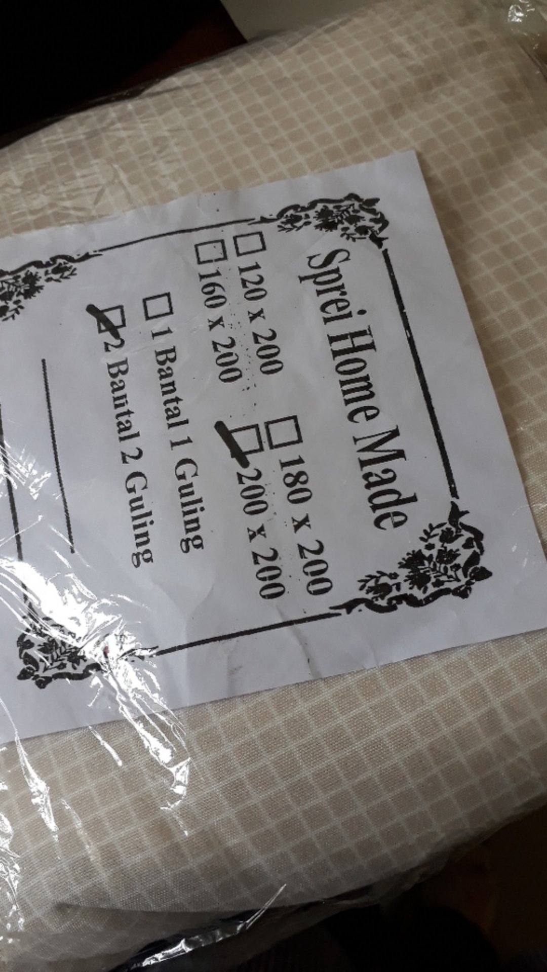 Grosir Seprei Homemade Motif Abstrak Dinar Murah Berkualitas