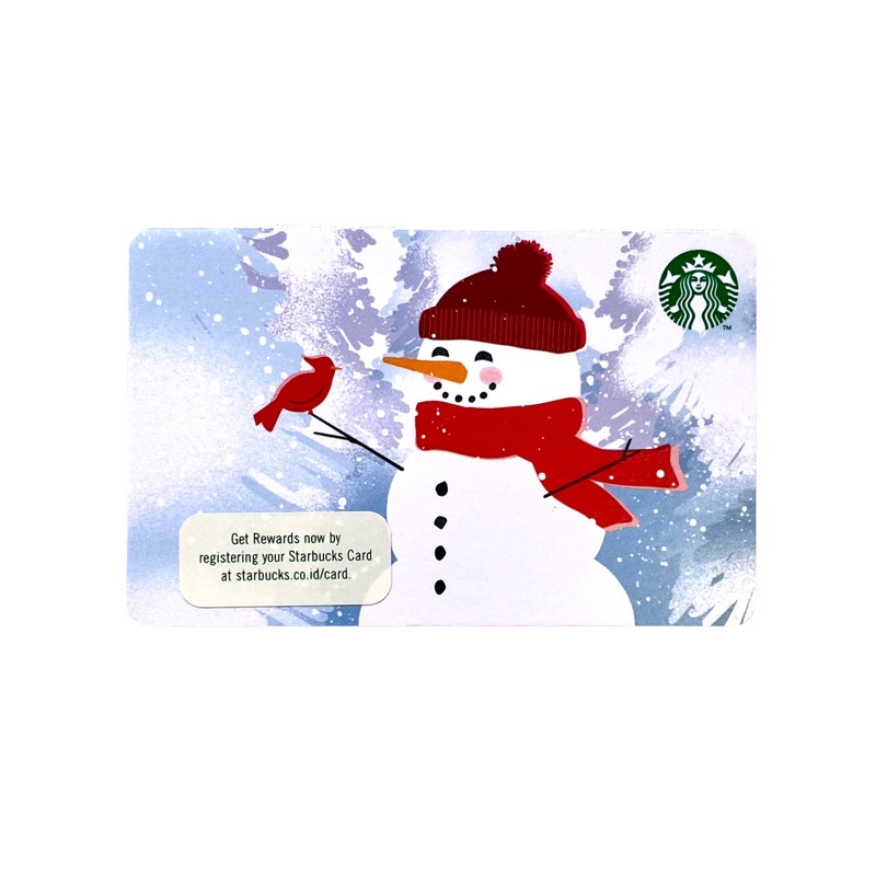 

Global Snowman Starbucks Indonesia Card Kartu Paper 2021