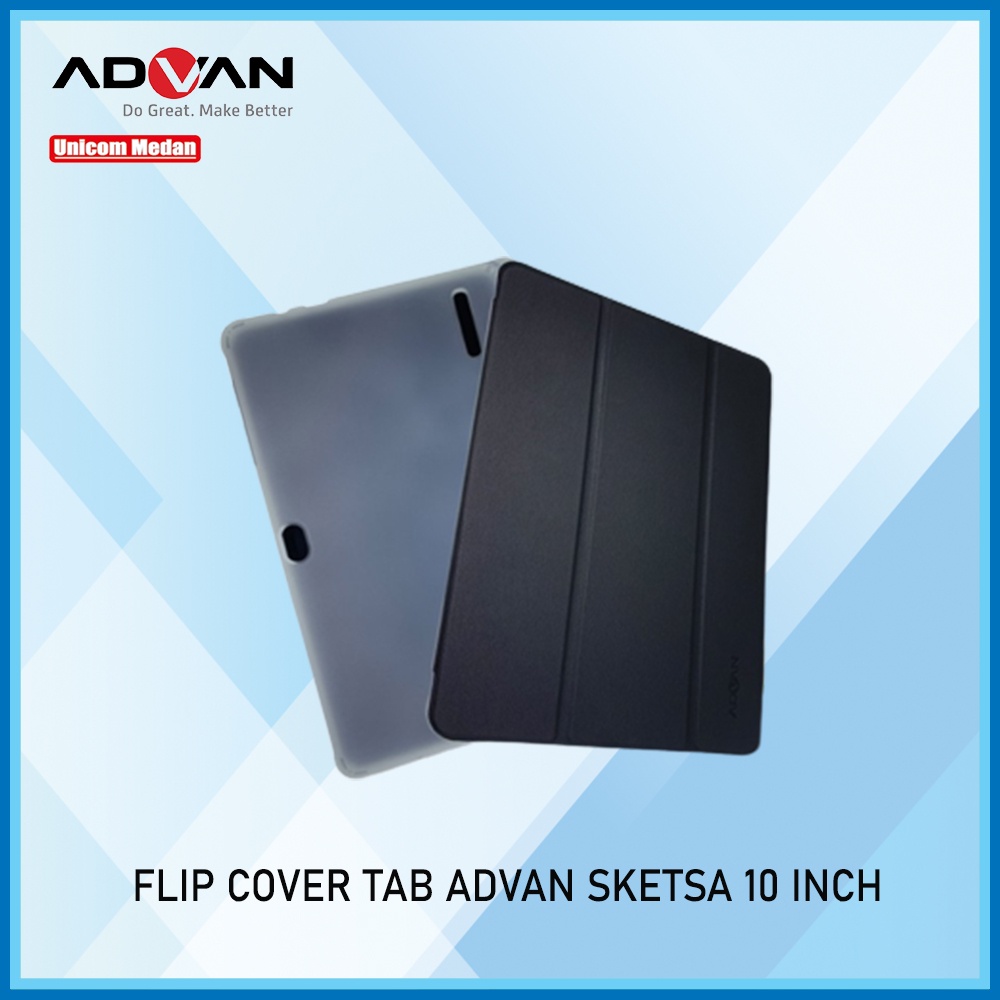 Flip Cover Case Advan Tab Sketsa