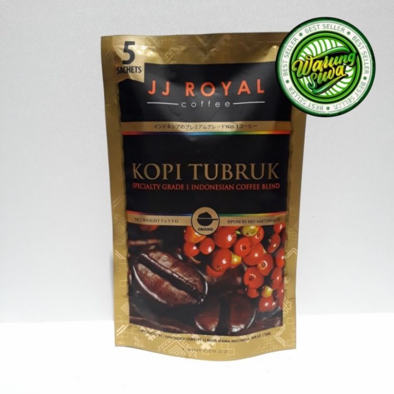 

jj royal coffee tubruk 5 x 5.5gr