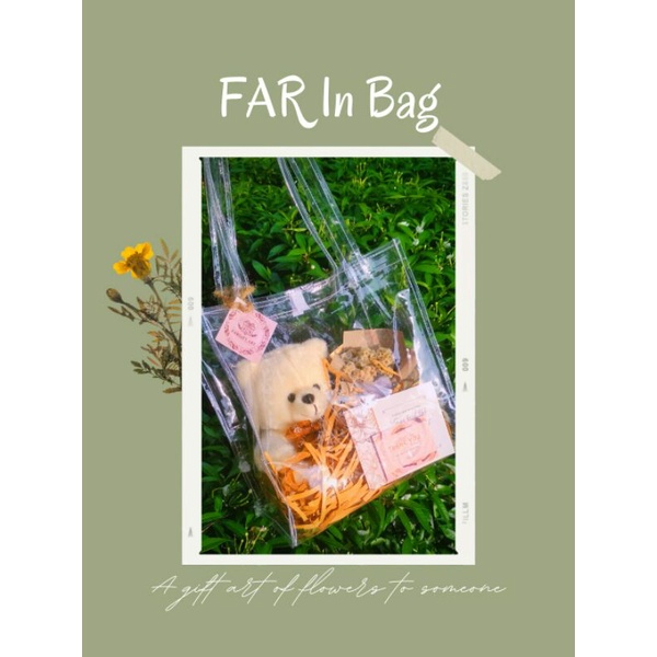 FAR In Bag || Gift Tote Bag| Hadiah | Kado | Unik | Aesthetic | Wisuda | Anniv | Pernikahan