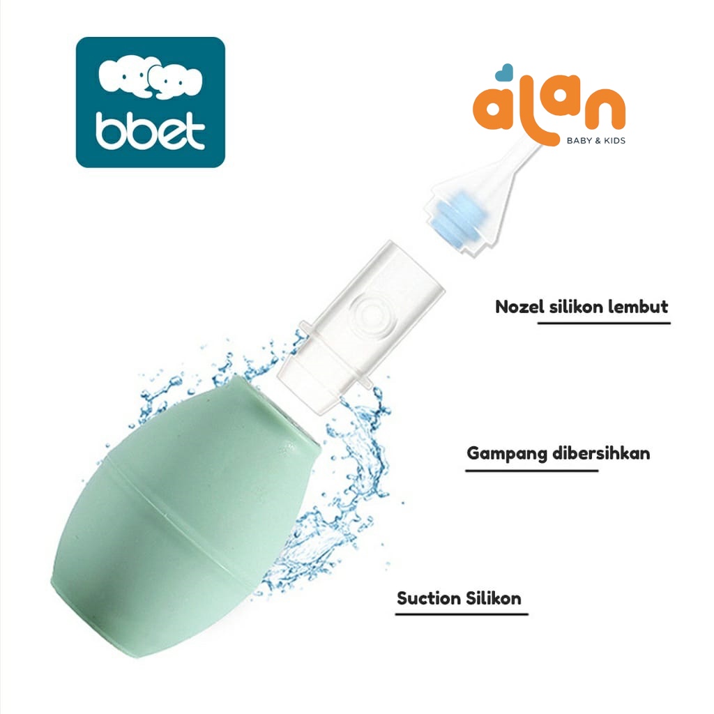 BBET Baby Nasal Aspirator &amp; Tweezer - Penyedot Ingus Bayi BPA Free