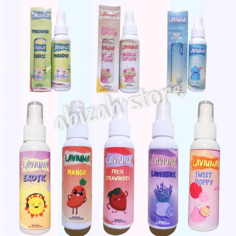 FRESHCHUBS FRESHUPS VANILA CUPCAKE PARFUM BAJU ANTIBAKTERIAL BPOM