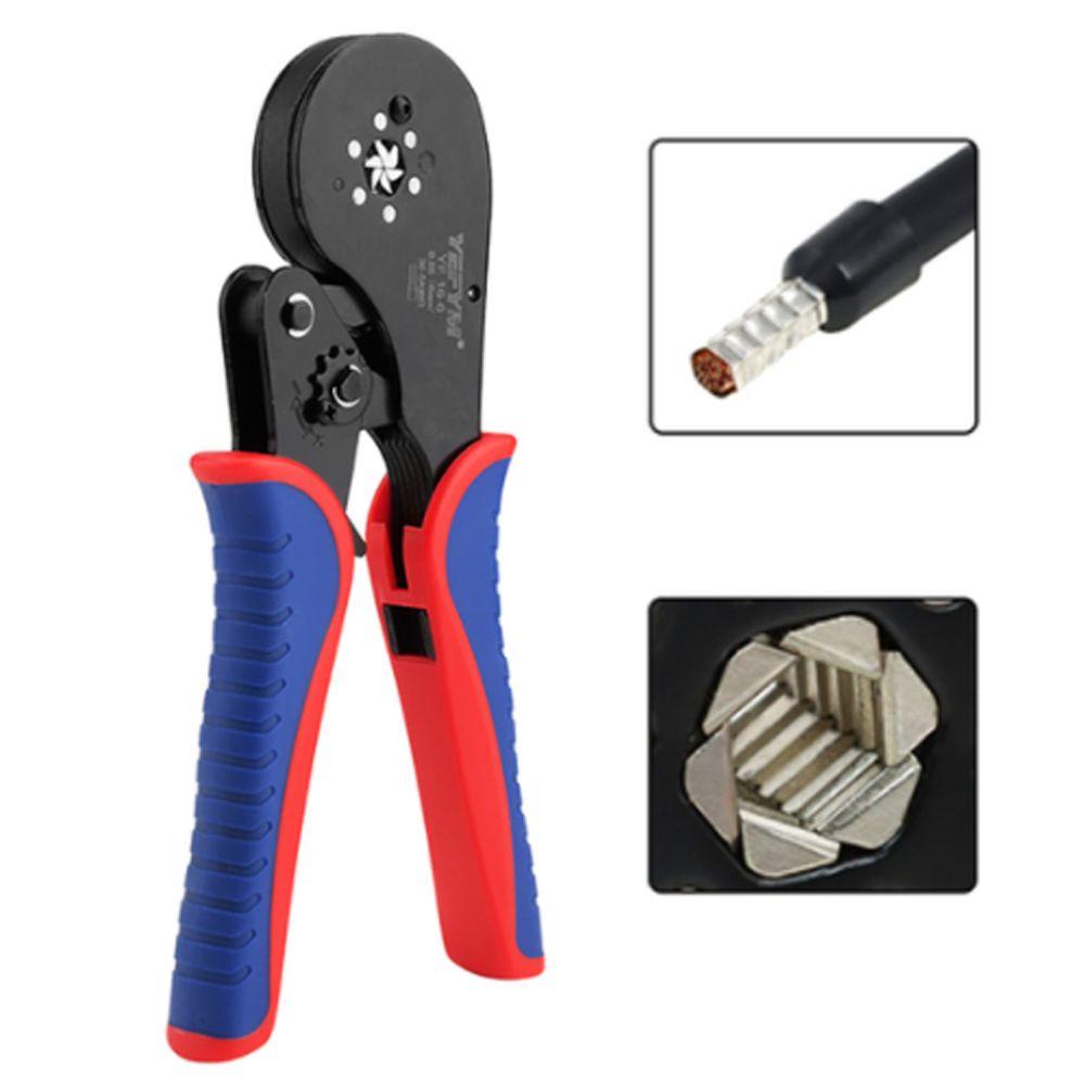 Lanfy 16-6 Terminal Tang Mini Kokoh Tubular Terminal Effortless Klem Crimping Tools