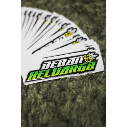 STIKER STICKER BEBAN KELUARGA