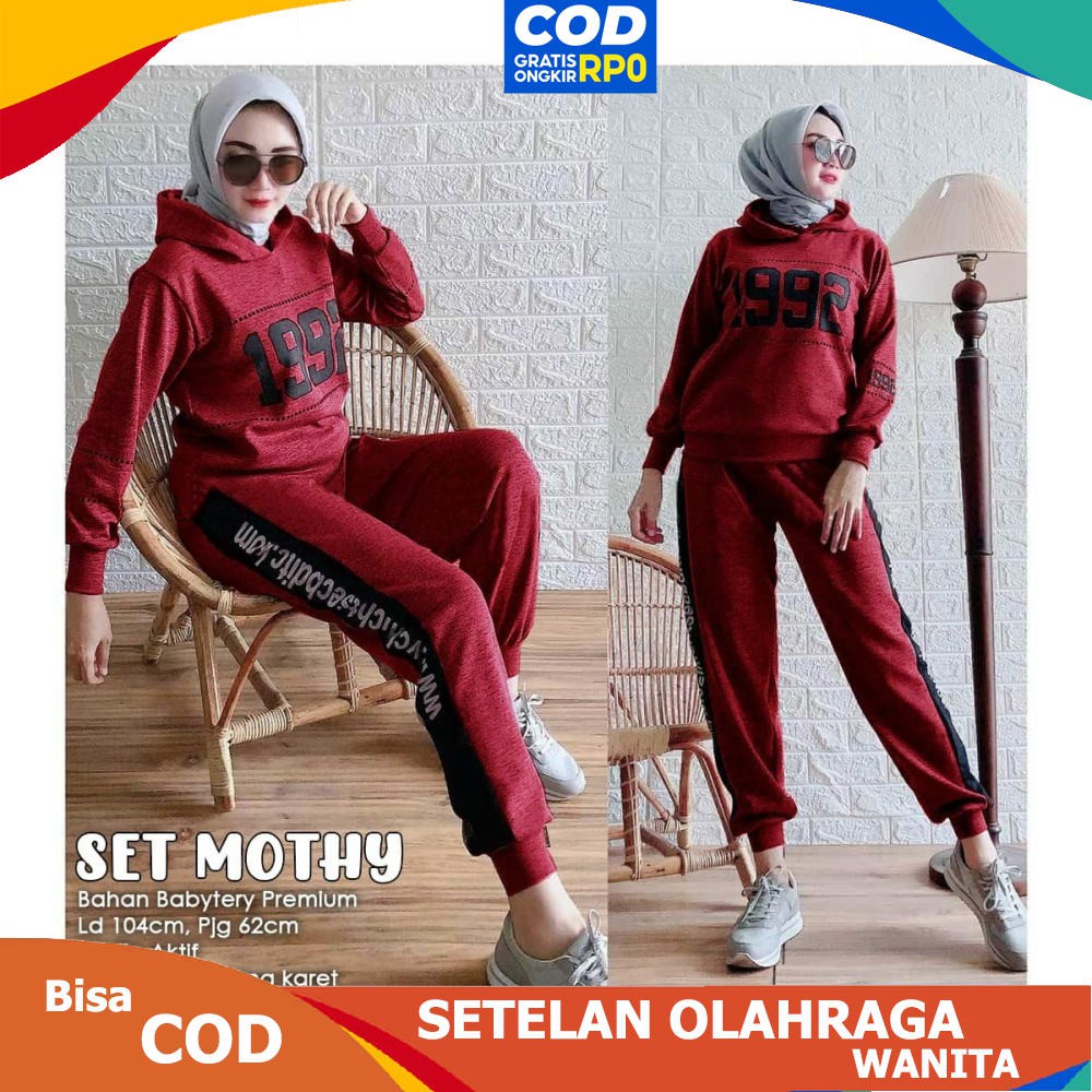 Modis Boom Setelan Training Off L Xl Xxl 3xl Baju Olahraga Baju Senam Baju Olahraga Muslim I 599 Shopee Indonesia