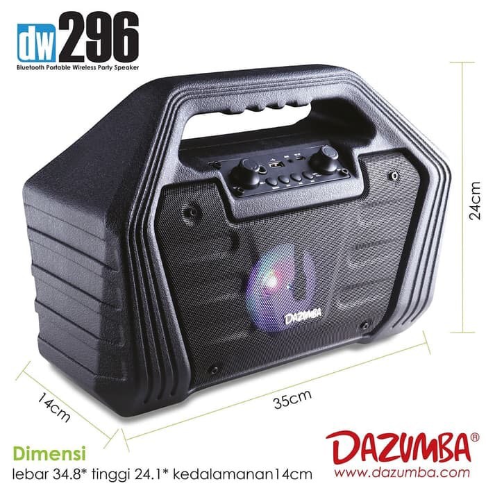 SPEAKER WIRELESS BLUETOOTH DAZUMBA DW296