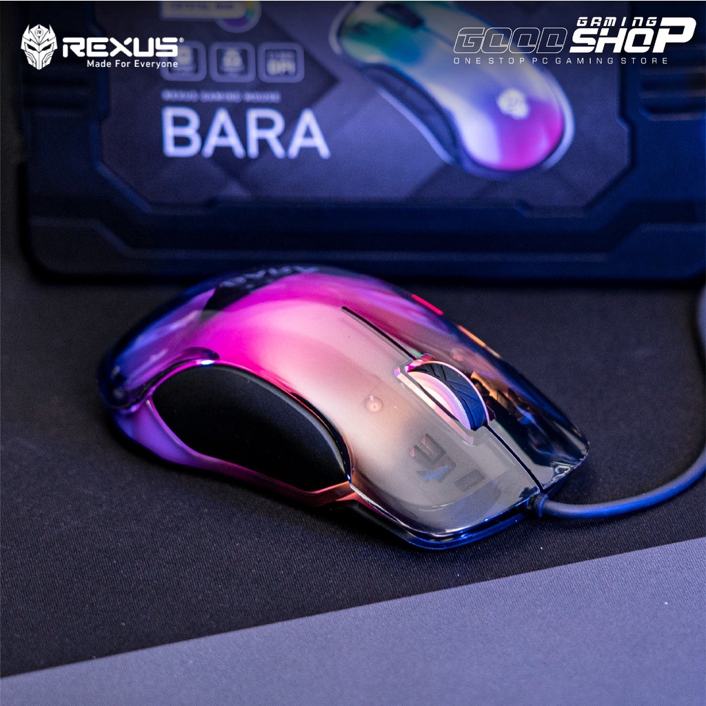 Rexus X17 Bara Flame RGB - Gaming Mouse