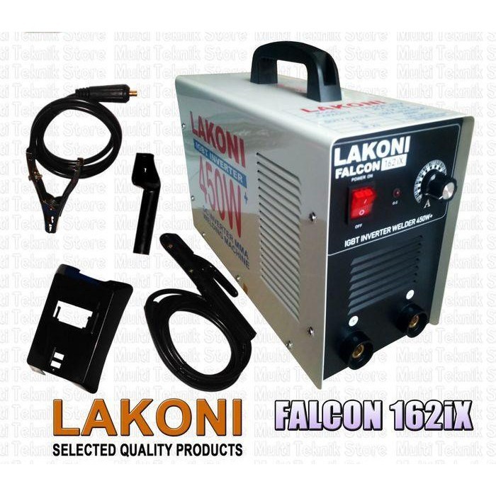 Lakoni Falcon 162 iX Mesin Las Listrik Travo Inverter Falcon 450 Watt