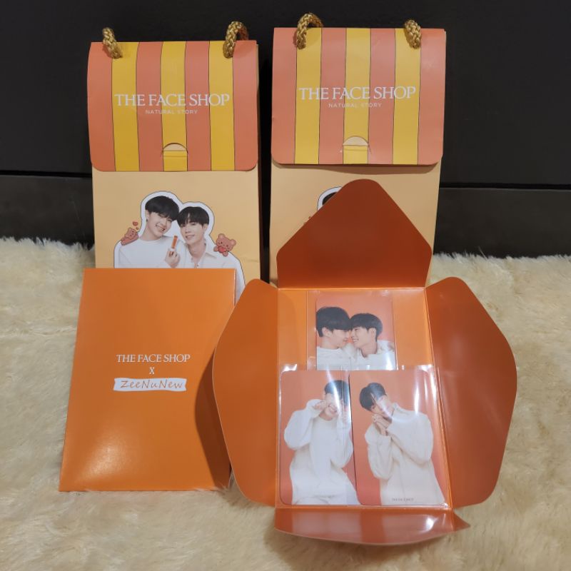 [READY STOCK] ZEENUNEW THE FACE SHOP LIMITED EDITION BOX +  PHOTO CARD SET (CUTIE PIE SERIES - ZONZO