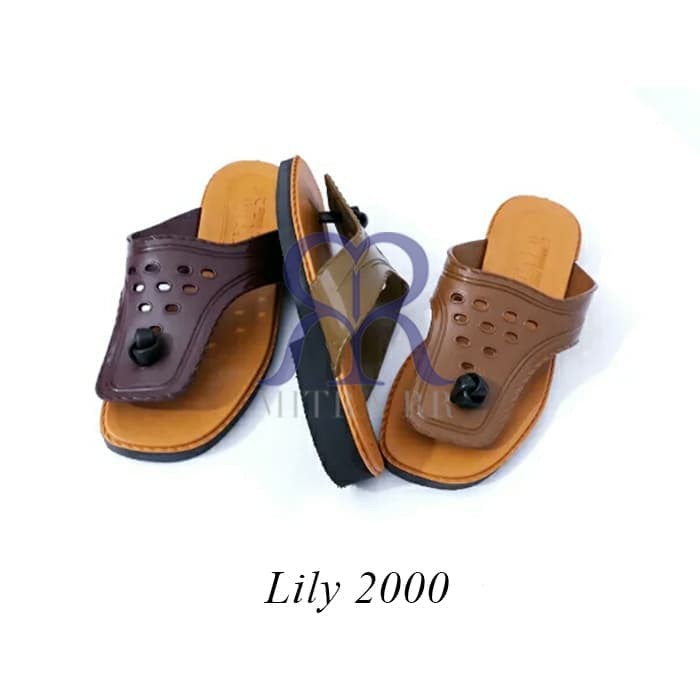 MitraRR Sandal Lily Jadul, Sendal Lily 2000 pria jepit Lily Asli