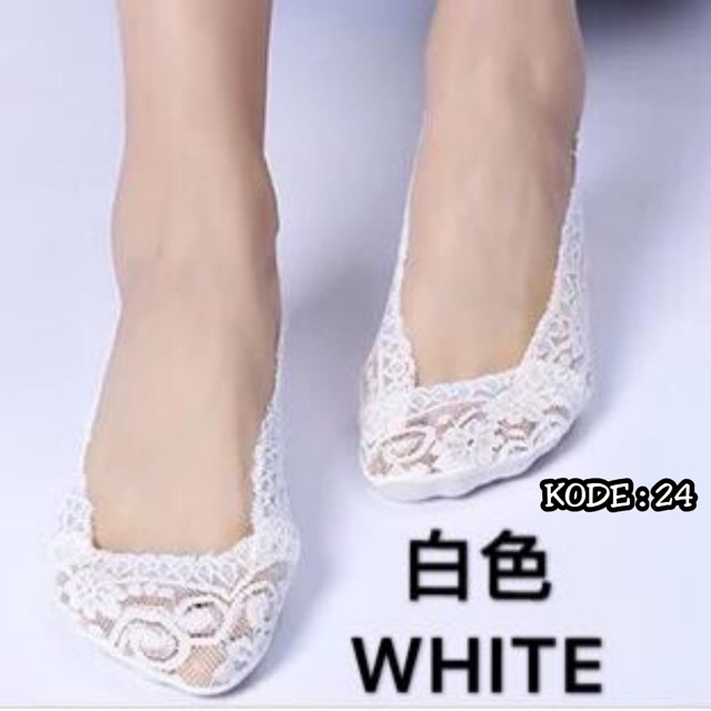 KAOS KAKI WANITA BALLET LOW  CUT 24