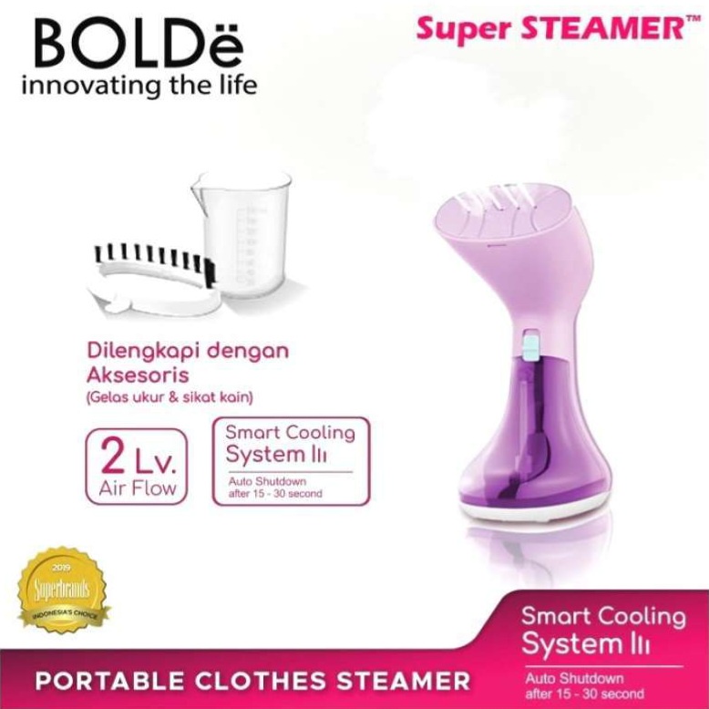 Setrika Uap Bolde Super Steamer Laviola Gosokan Tangan Uap Steam Bolde Steaming Iron Laviola Bolde