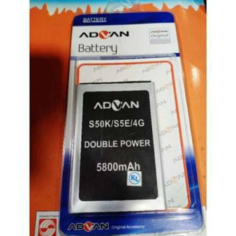 BATERAI HP ADVAN S50K/S5E 4G 99% ORIGINAL