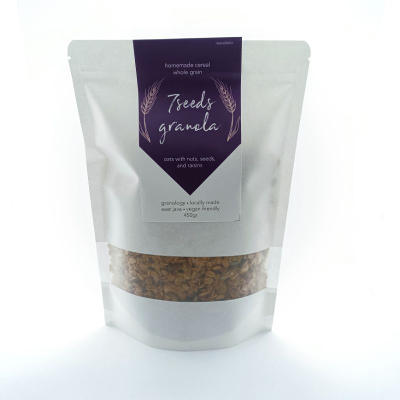 

7 Seeds Granola - Nuts, Seeds, and Raisins 450gr