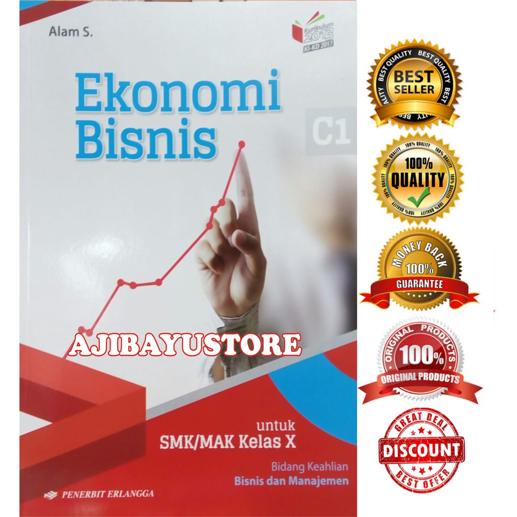 Buku Ekonomi Bisnis C1 Untuk Smk Mak Kelas X 10 Bidang Keahlian Bisnis Dan Manajemen Alam Erlangga Shopee Indonesia