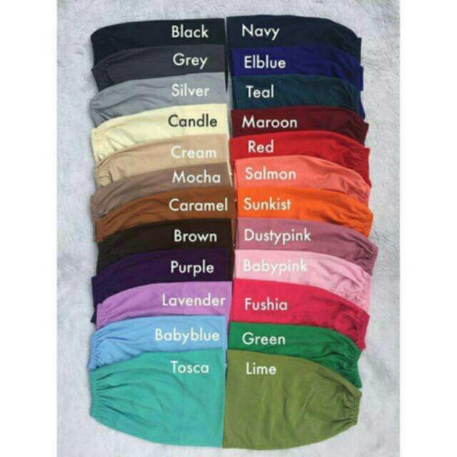 Ciput Arab polos/inner polos Arab/inner ciput Arab 1 warna bahan super