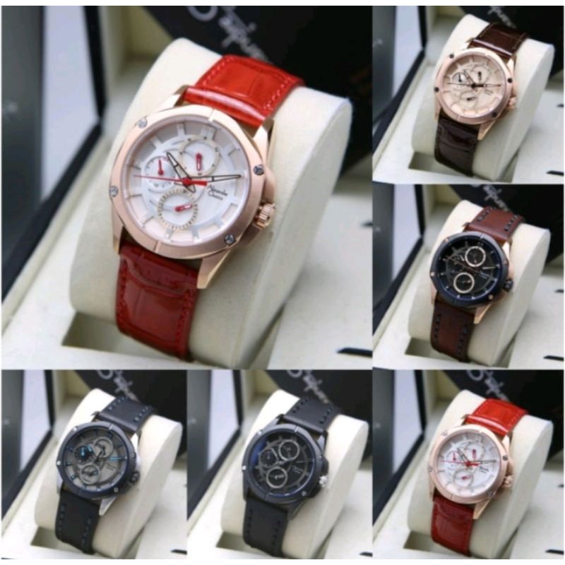 Original Alexandre christie jam tangan wanita ac6589/ ac 6589