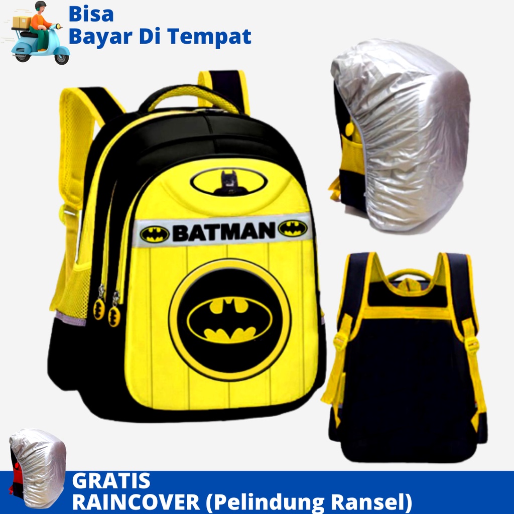 Tas Ransel Anak Capten DSTR-1009 Ukuran SD Ransel Anak Tas Sekolah SD Tas Anak Cowok