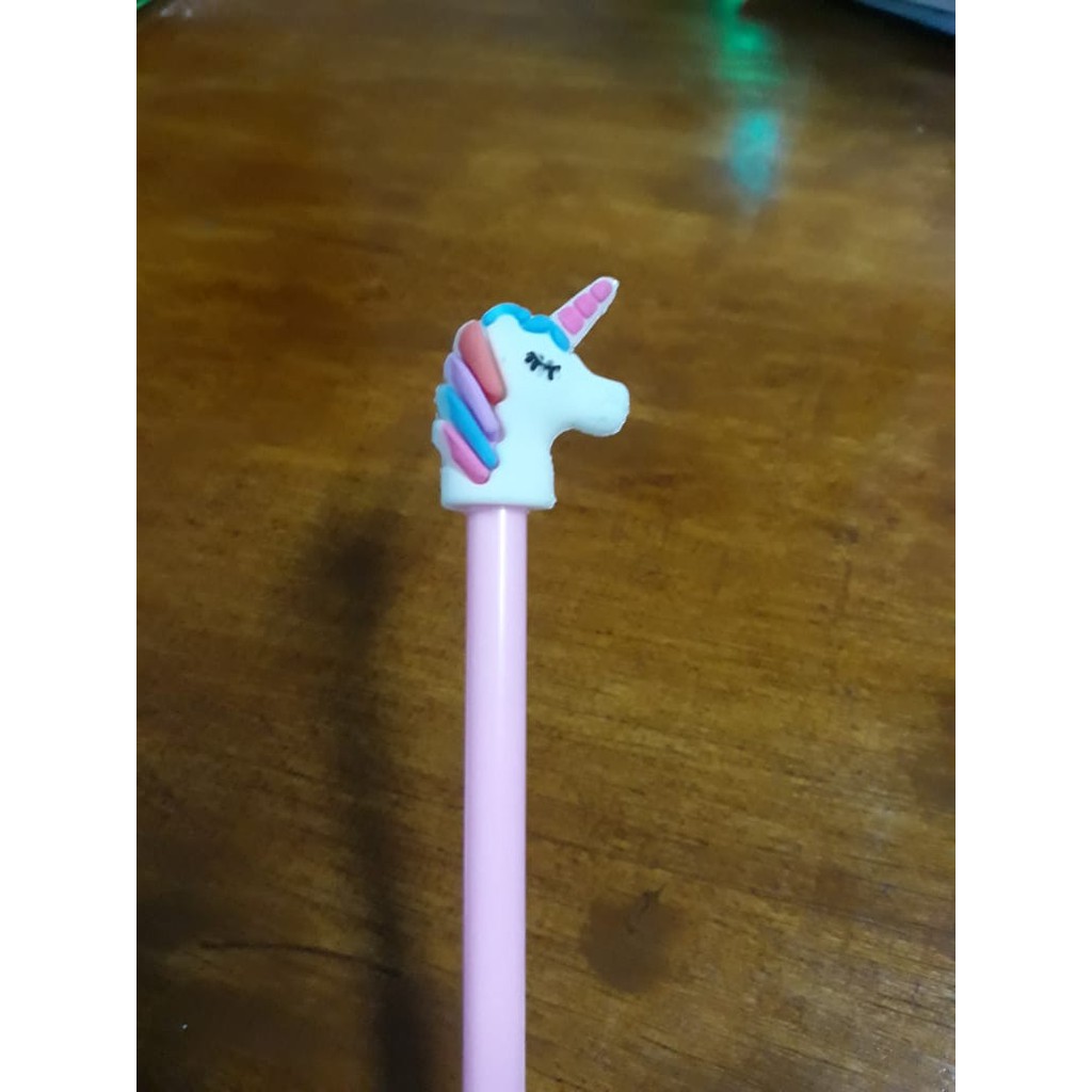 

pulpen unicorn pink lucu