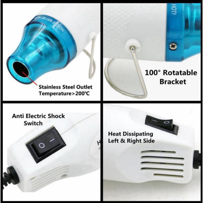 Heat Gun Heatshrink 220V/300W