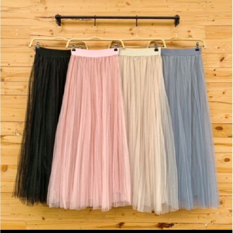 Zy Rok Tutu Dewasa--Rok Tutu Maxi-- Rok Tutu Skirt Wanita Panjang