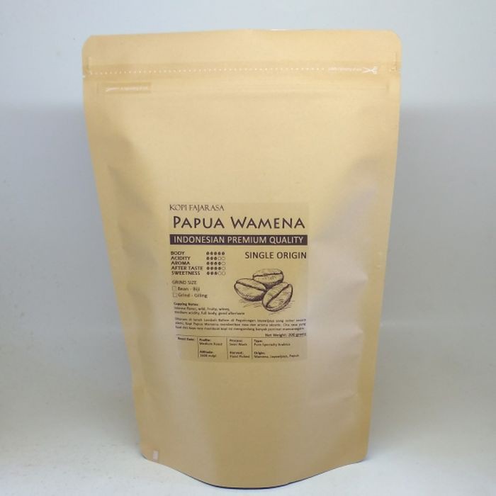 

KPY79 Kopi Fajarasa Papua Wamena Biji Kopi Arabica 1 kg