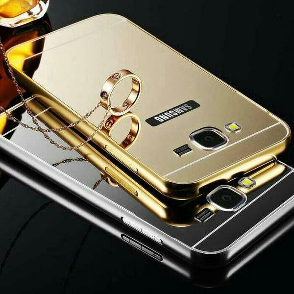 Bumper Samsung S6 (4,7)/ Bumper Case Mirror Slide Alumunium Free ongkir